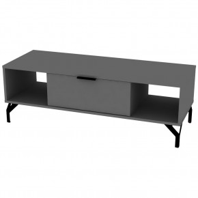 ТВ тумба TV4 409х1200х447 (Графит) в Коротчаево - korotchaevo.mebel24.online | фото