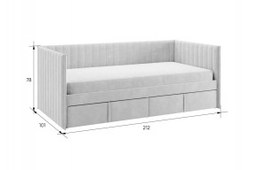 ТВИКС Кровать (софа) с ящиками 900 в Коротчаево - korotchaevo.mebel24.online | фото 2