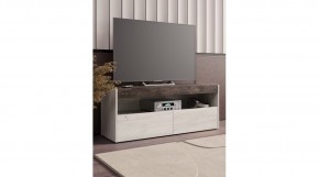 ВЕГАС Тумба ТВ (Дуб Крафт/Ателье темный​​​​​​​) в Коротчаево - korotchaevo.mebel24.online | фото