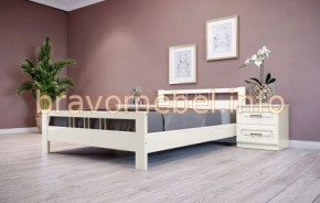 ВЕРОНИКА-3 Кровать из массива 1600  в Коротчаево - korotchaevo.mebel24.online | фото 1