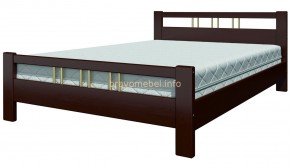 ВЕРОНИКА-3 Кровать из массива 1600  в Коротчаево - korotchaevo.mebel24.online | фото 3