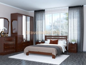 ВЕРОНИКА Кровать из массива 1400 в Коротчаево - korotchaevo.mebel24.online | фото 3