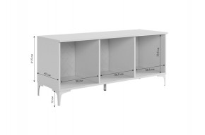 ЗЕФИР Гостиная К1 (белое дерево/белый муар) в Коротчаево - korotchaevo.mebel24.online | фото 4